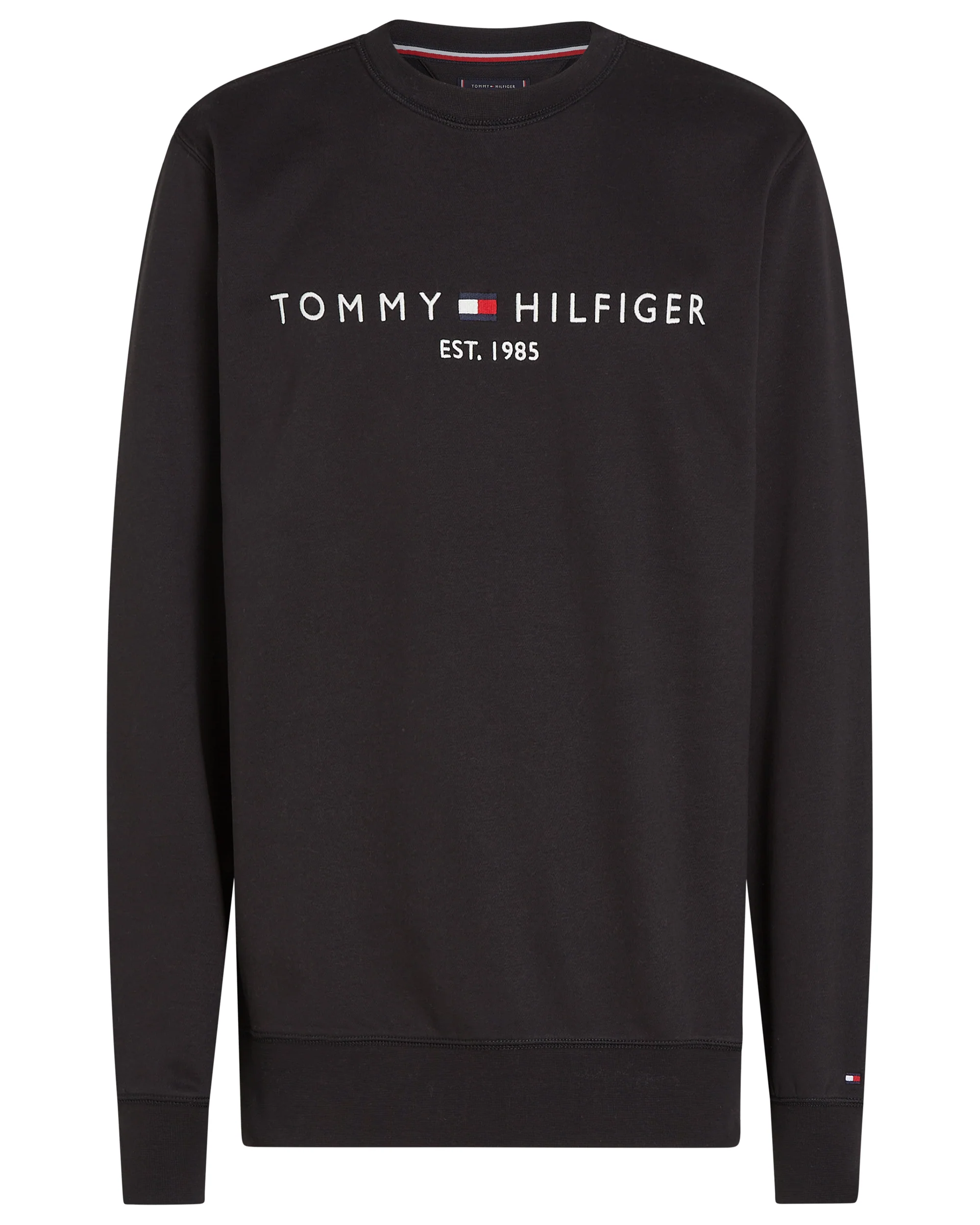 Tommy Hilfiger Tommy Logo Mens Sweatshirt - Black - Image 6