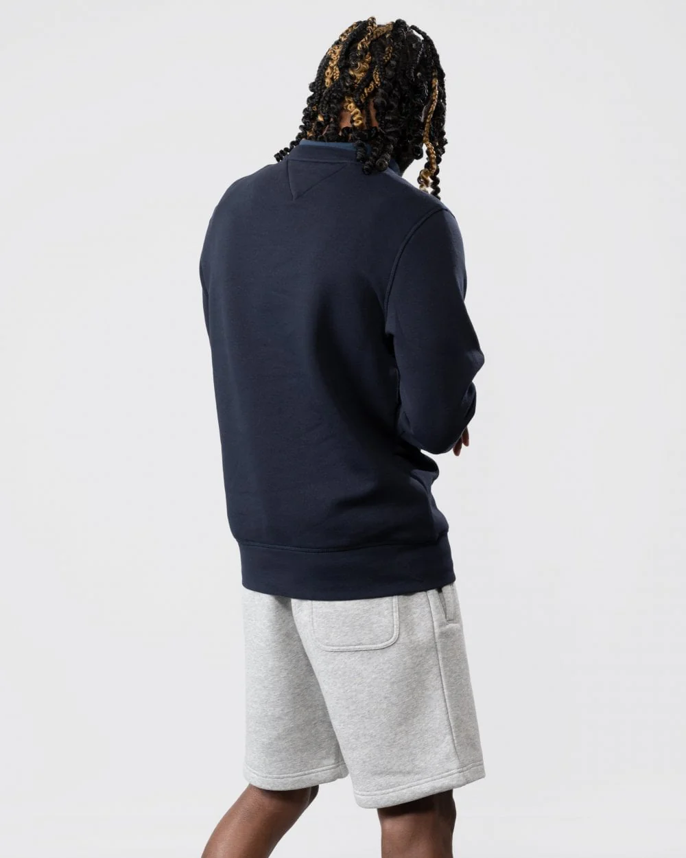 Tommy Hilfiger Tommy Logo Mens Sweatshirt - Desert Sky - Image 5