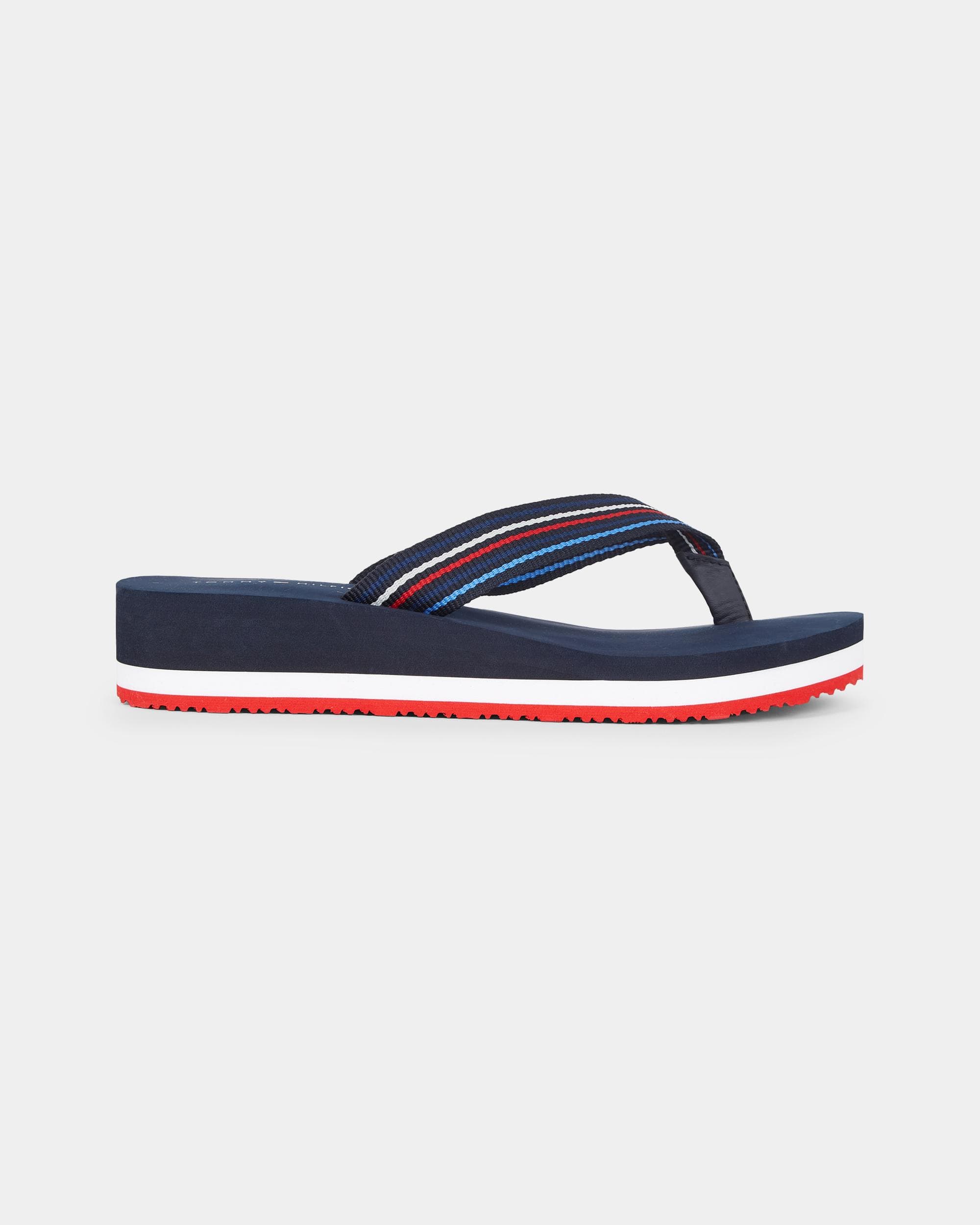 Tommy Hilfiger Wedge Stripes Womens Beach Sandals - Image 3