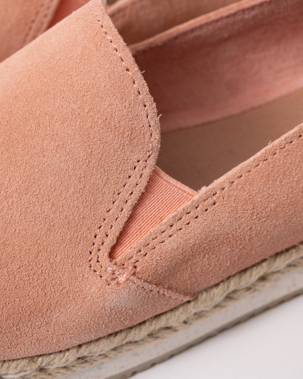 TOMS Coral Pink Suede Womens Palma Espadrille - Image 4