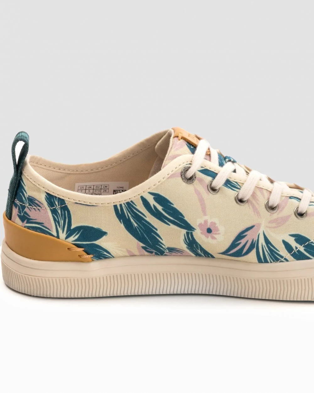 TOMS Lilac Floral Print Trvl Lite Low Womens Sneaker - Image 4