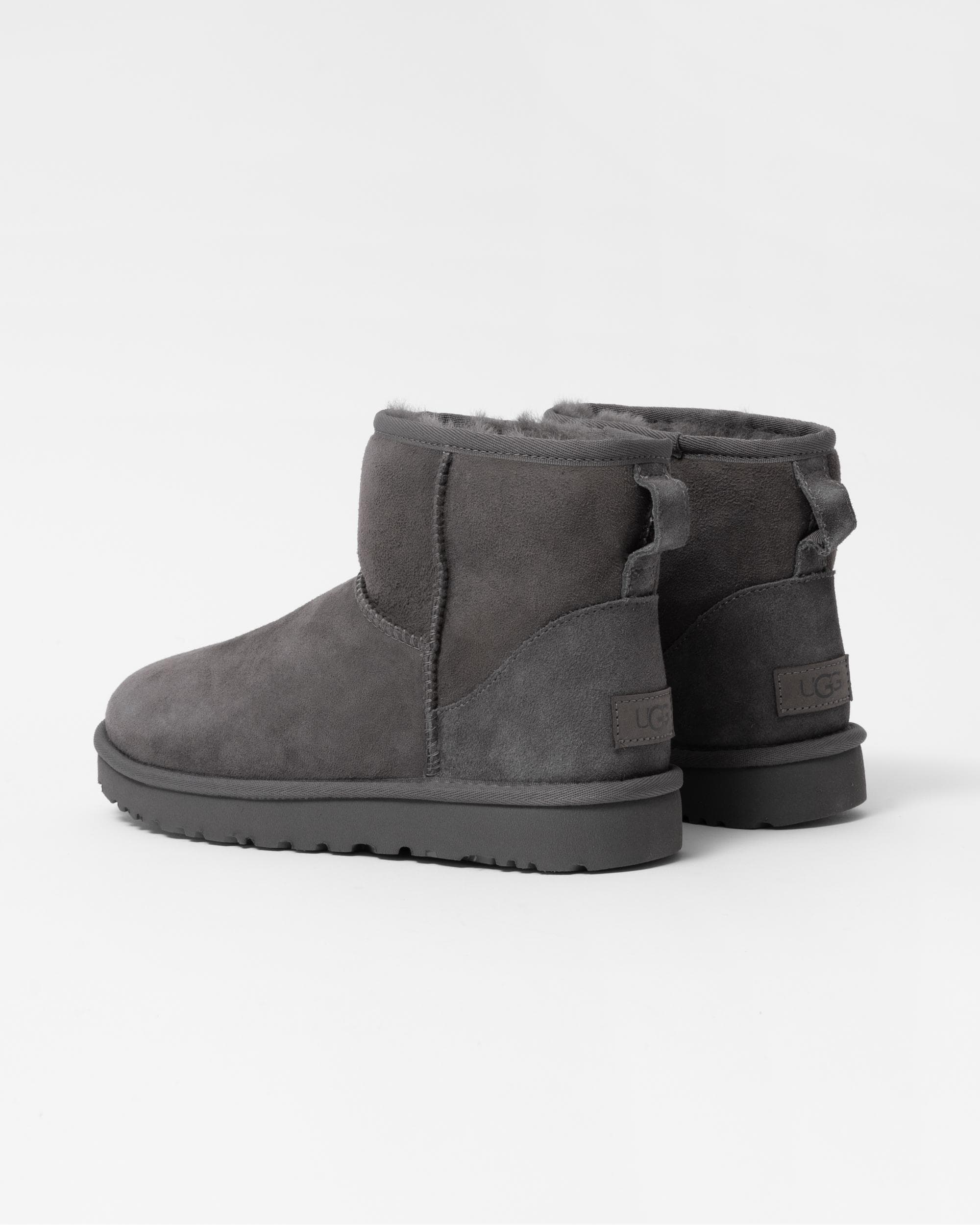 UGG Classic Mini II Womens Boot - Grey - Image 2