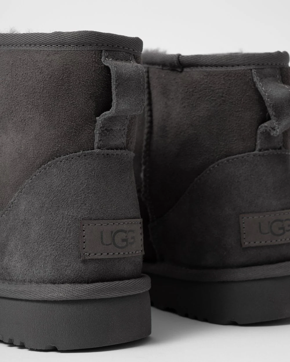 UGG Classic Mini II Womens Boot - Grey - Image 6
