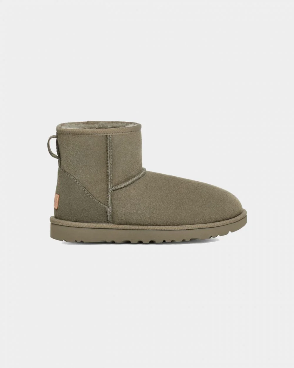 UGG Classic Mini II Womens Boot - Moss Green - Image 3