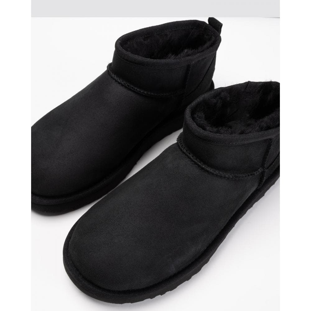 UGG Classic Ultra Mini Womens Boot - Black - Image 5