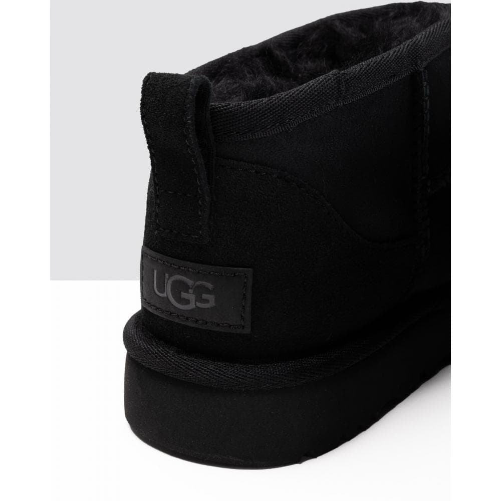 UGG Classic Ultra Mini Womens Boot - Black - Image 6