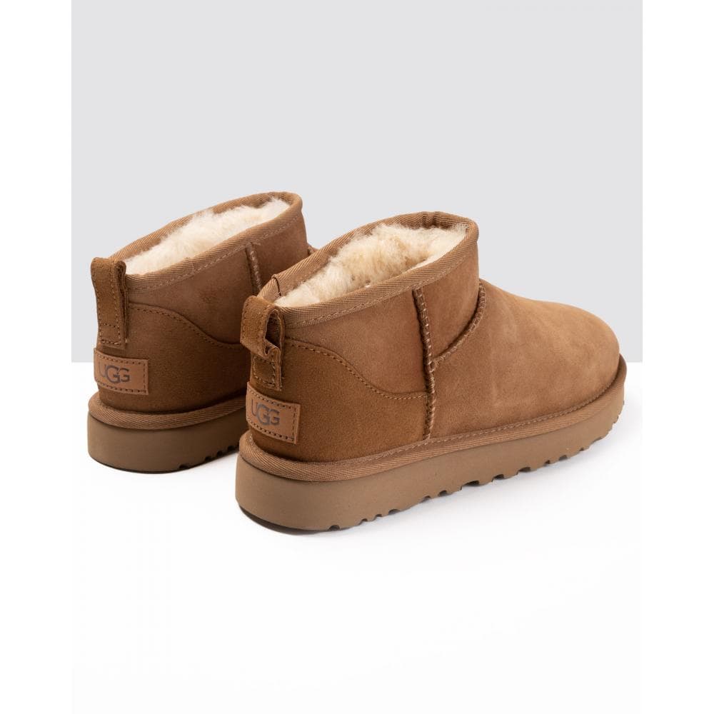UGG Classic Ultra Mini Womens Boot - Chestnut - Image 3