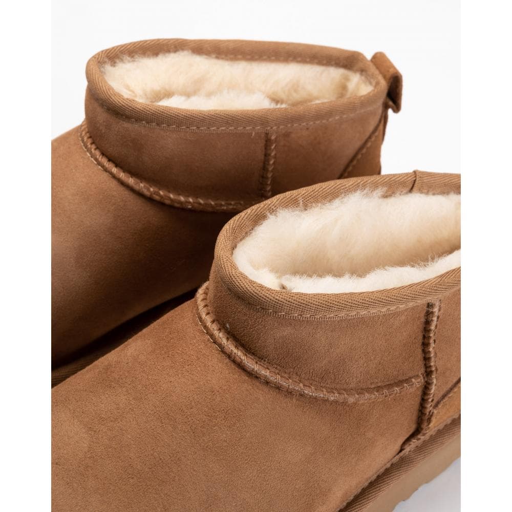 UGG Classic Ultra Mini Womens Boot - Chestnut - Image 4
