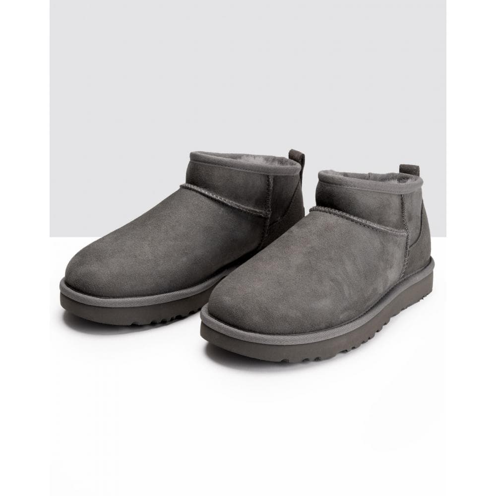 UGG Classic Ultra Mini Womens Boot - Grey - Image 2
