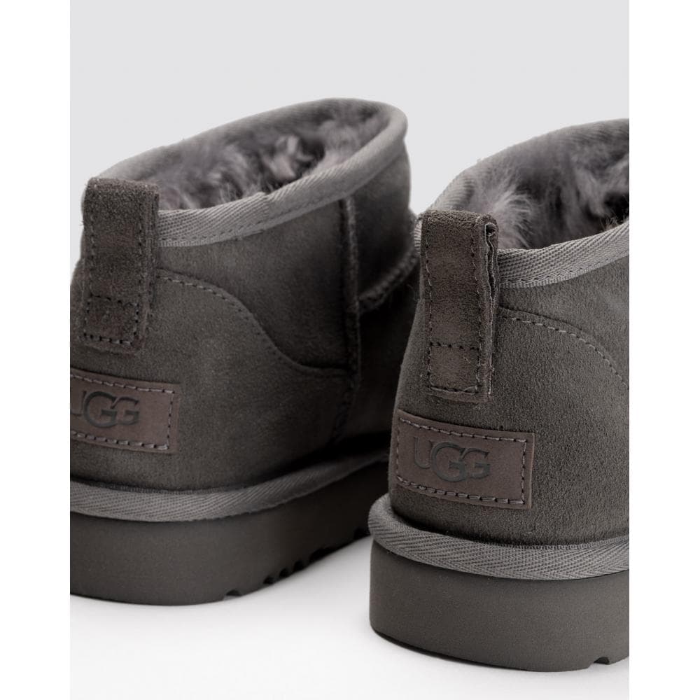 UGG Classic Ultra Mini Womens Boot - Grey - Image 5