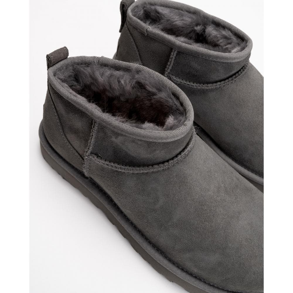 UGG Classic Ultra Mini Womens Boot - Grey - Image 6