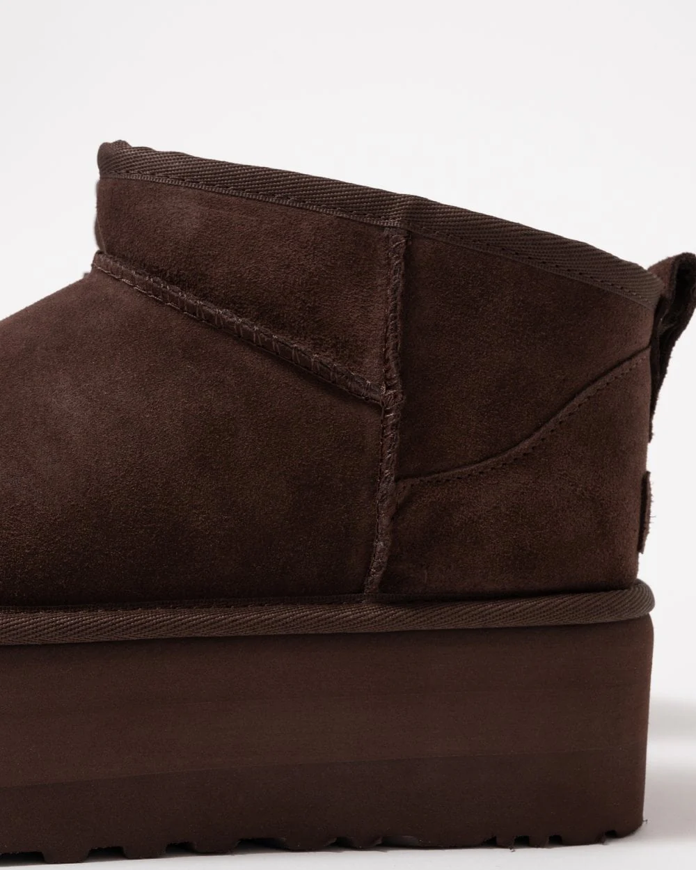 UGG Classic Ultra Mini Womens Platform Boot - Burnt Cedar - Image 4