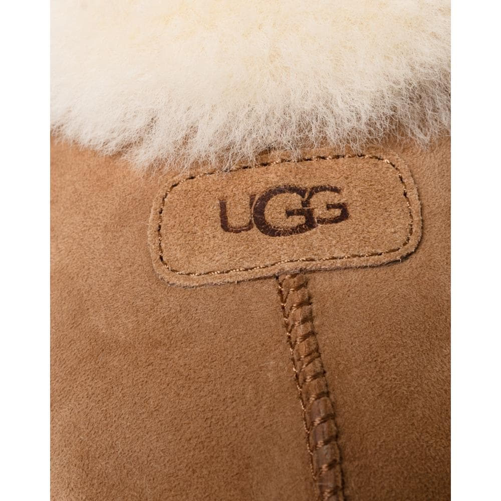 UGG Coquette Womens Sheepskin Mule Slippers - Chestnut - Image 2
