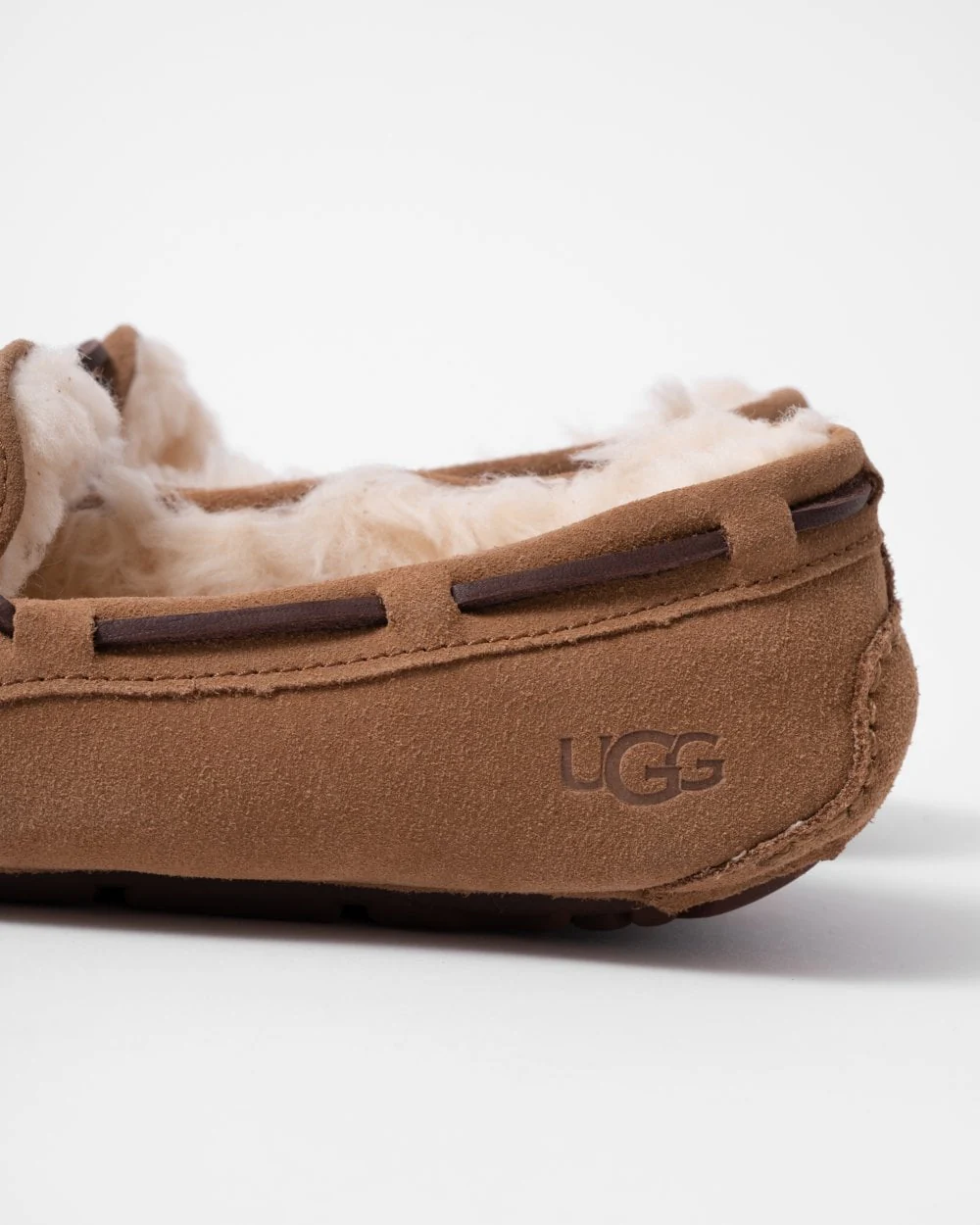 UGG Dakota Womens Moccasin Slippers - Chestnut - Image 5