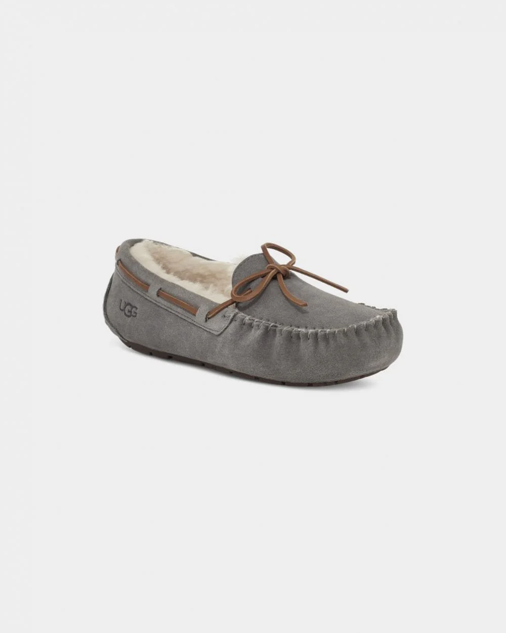 UGG Dakota Womens Moccasin Slippers - Pewter - Image 2