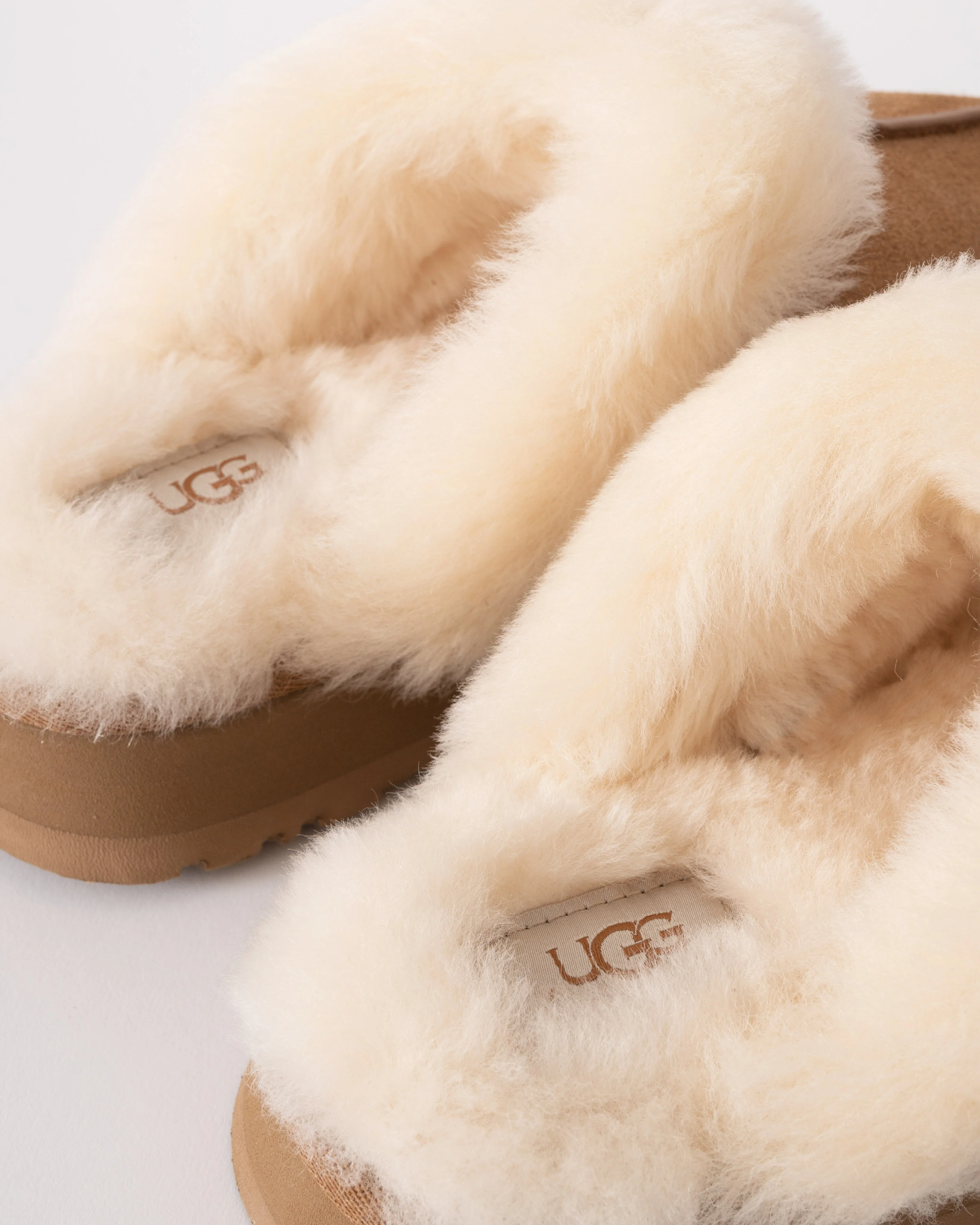 UGG Disquette Womens Slipper - Chestnut - Image 6