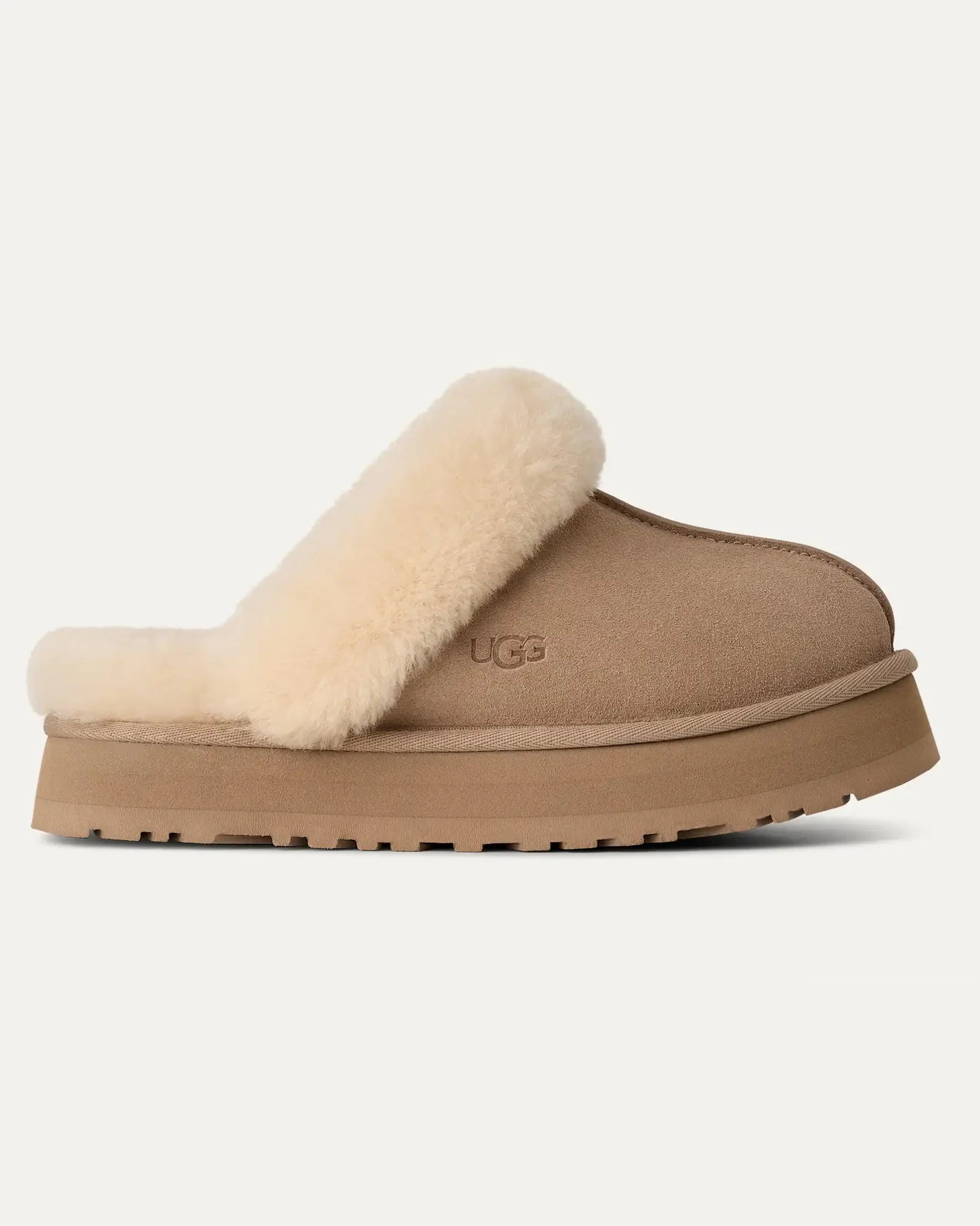 UGG Disquette Womens Slipper - Sand - Image 2
