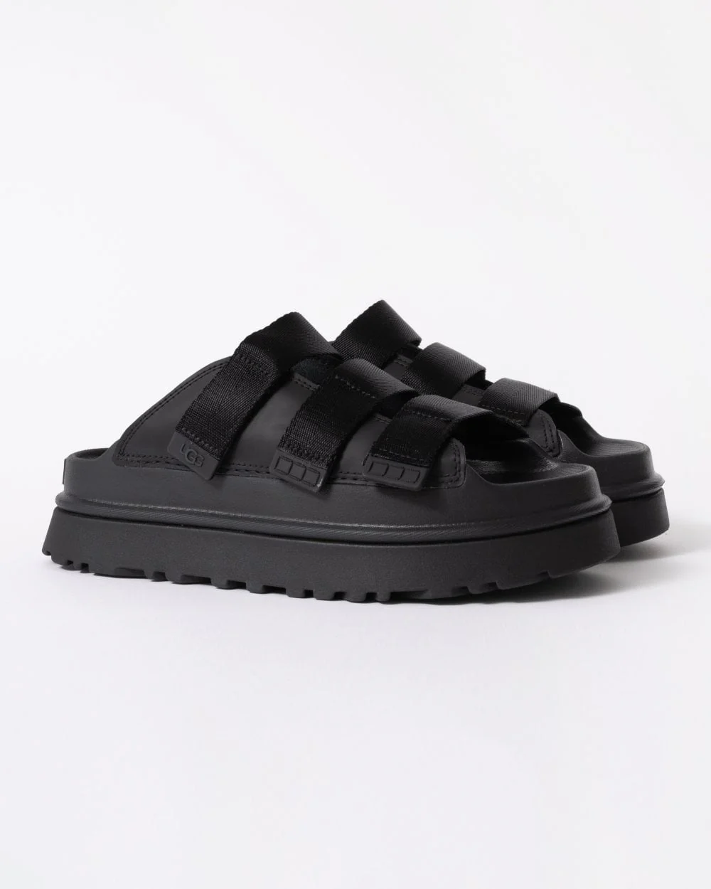 UGG Goldenglow Slide Womens Sandal - Black - Image 3