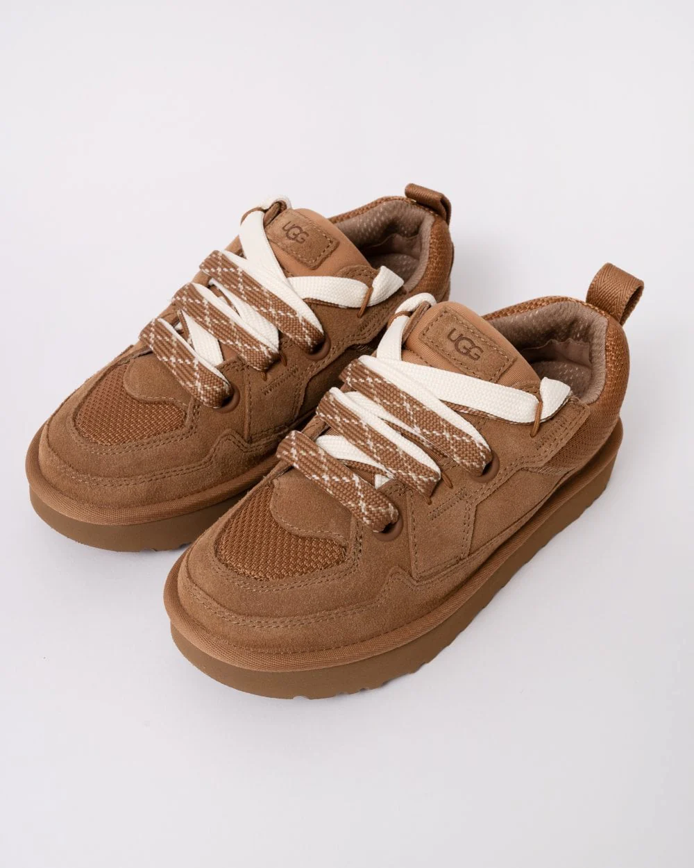 UGG Lo Lowmel Womens Trainers - Chestnut - Image 4