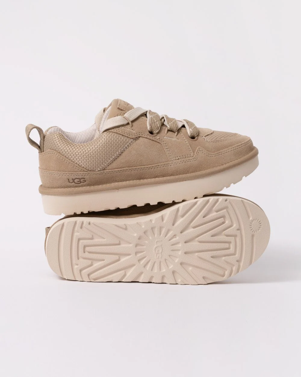 UGG Lo Lowmel Womens Trainers - Mustard Seed - Image 6