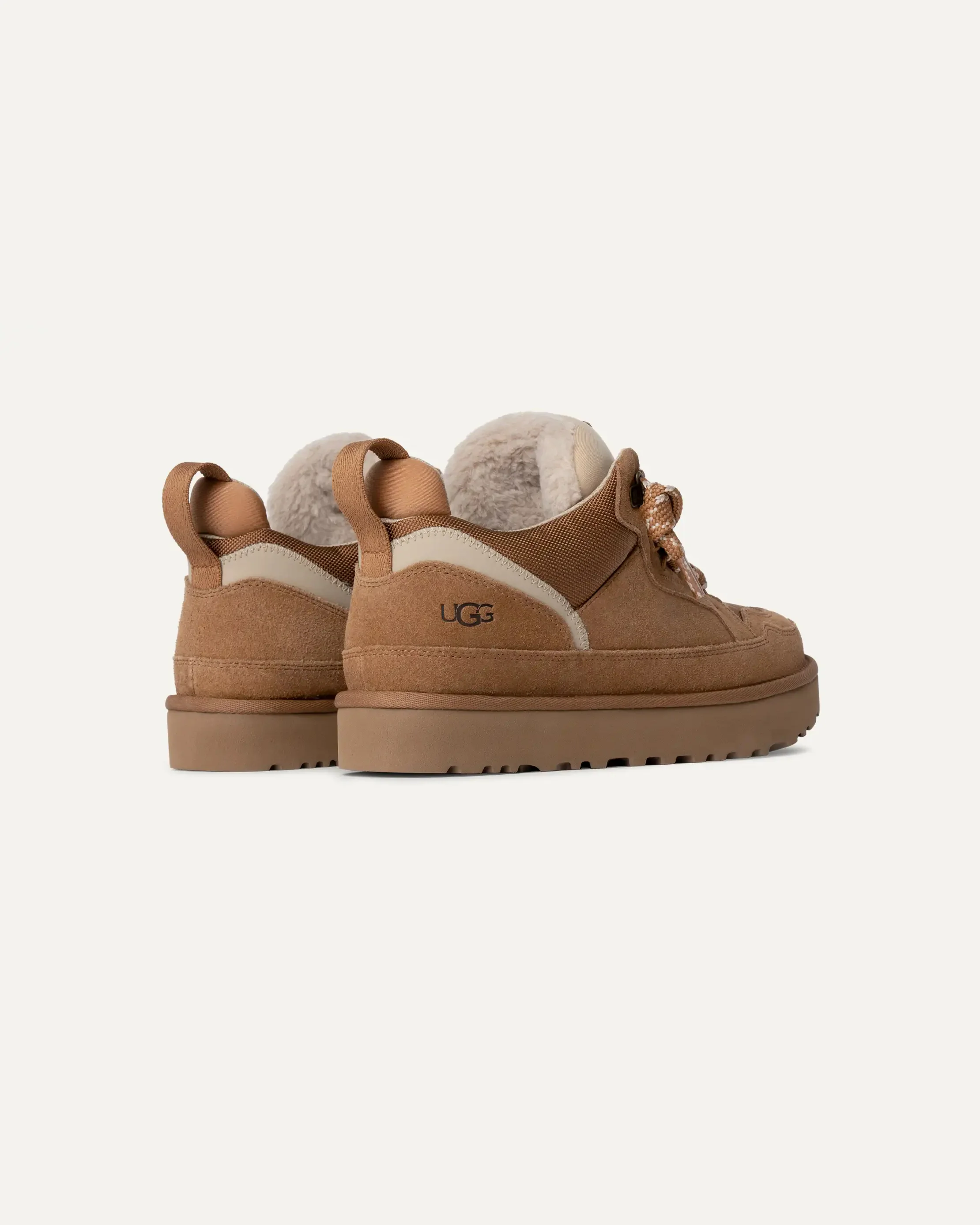 UGG Lowmel Mens Trainers - Chestnut - Image 2