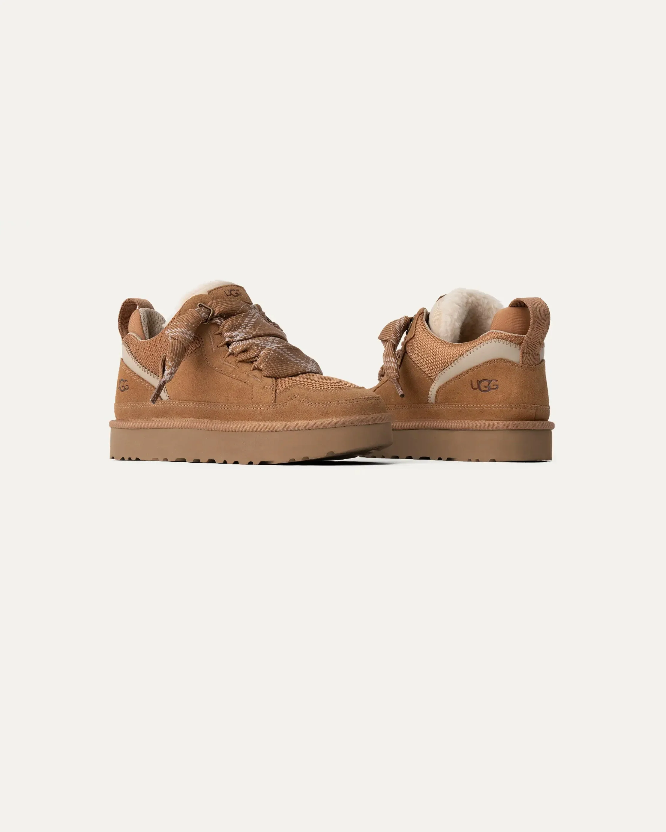 UGG Lowmel Womens Trainers - Chestnut - Image 3