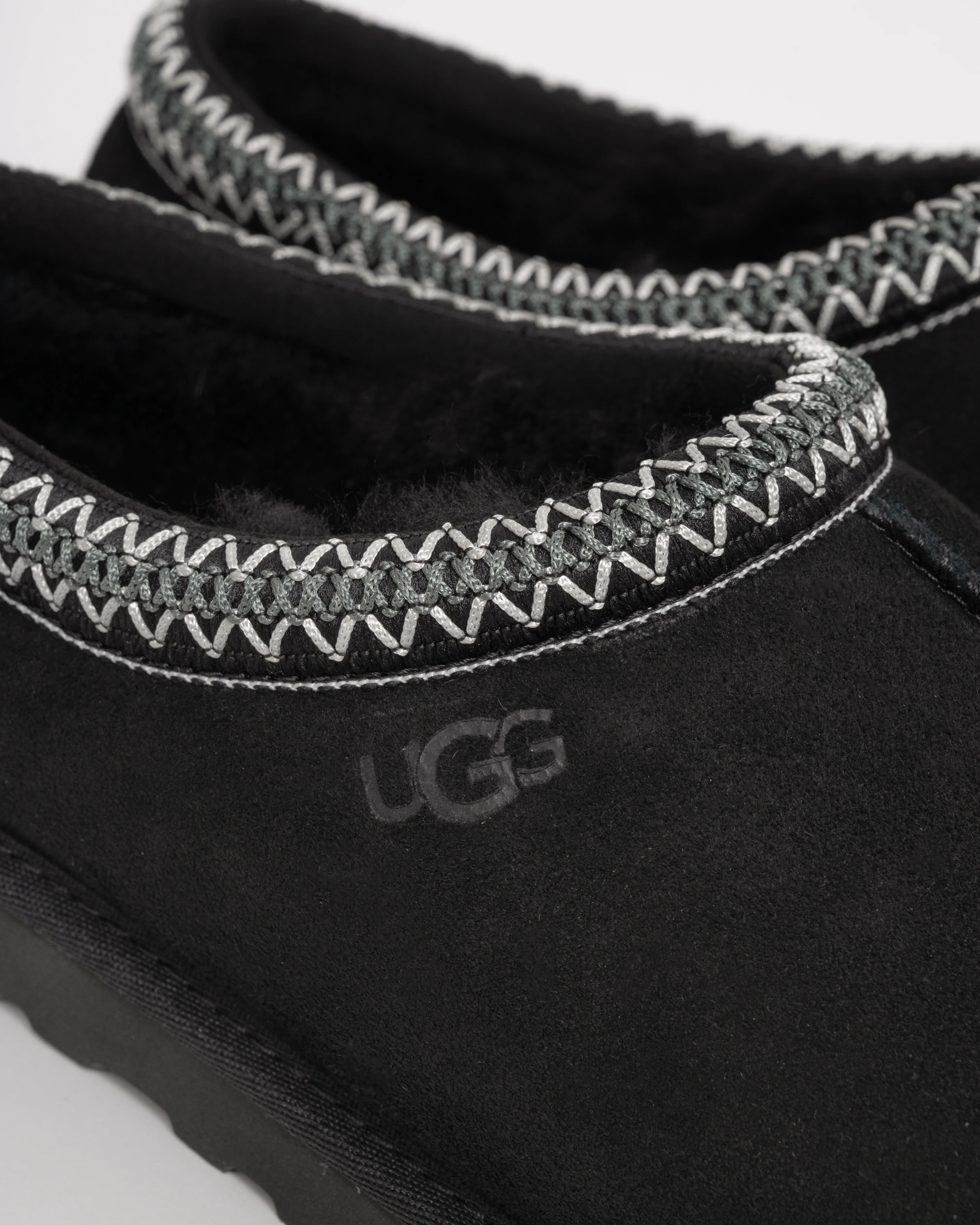 UGG Tasman II Mens Slippers - Black - Image 2
