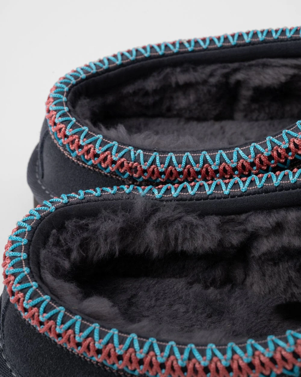 UGG Tasman Womens Slippers - Dark Grey - Image 5