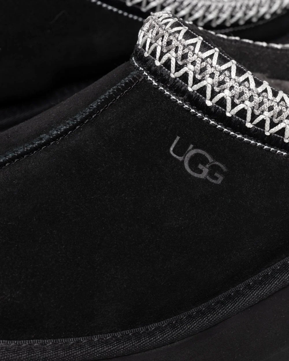 UGG Tazz Womens Platform Slippers - Black - Image 2