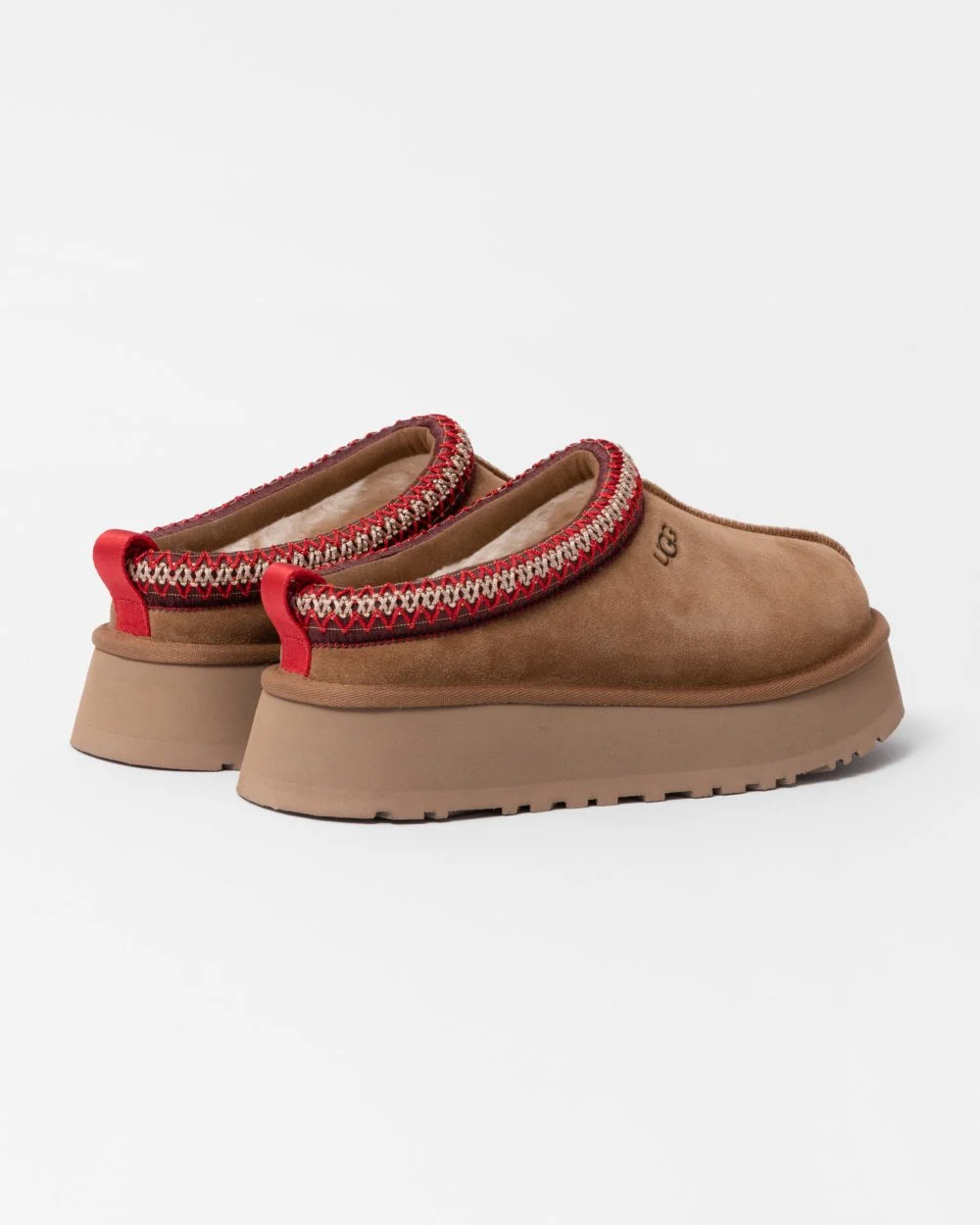 UGG Tazz Womens Platform Slippers - Chestnut - Image 2