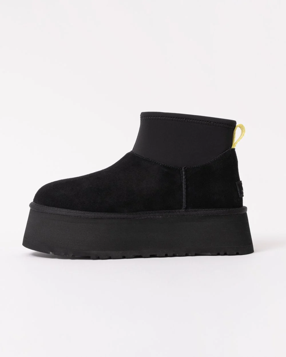 UGG Womens Classic Mini Dipper Platform Boots - Black - Image 5
