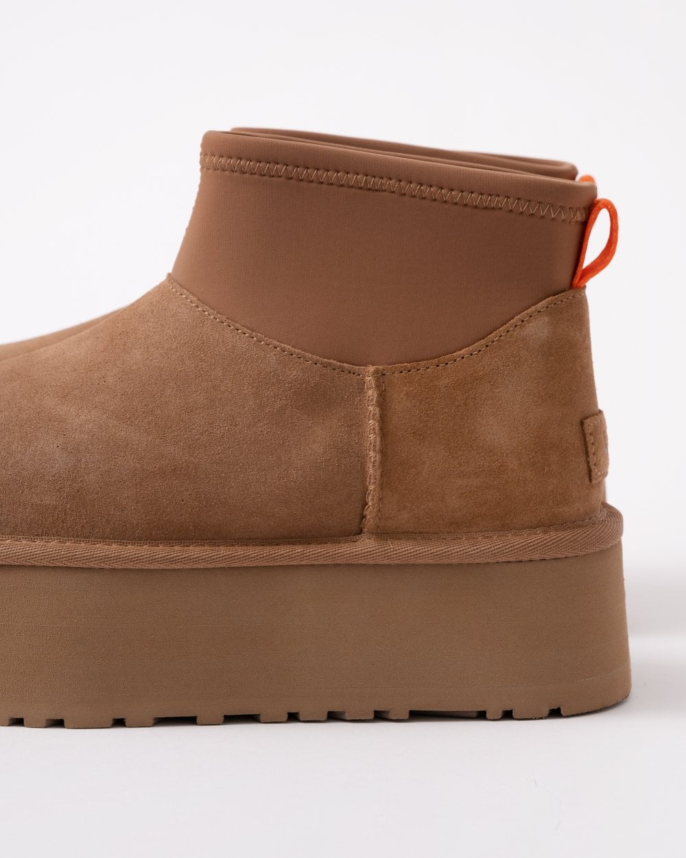 UGG Womens Classic Mini Dipper Platform Boots - Chestnut - Image 6