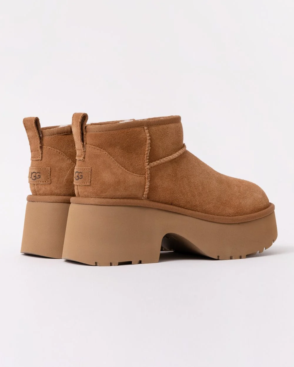 UGG Womens Classic New Heights Ultra Mini Platform Boot - Image 3