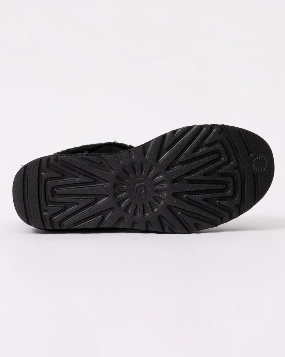 UGG Womens Classic Ultra Mini Maxi Curly Boots - Black - Image 5