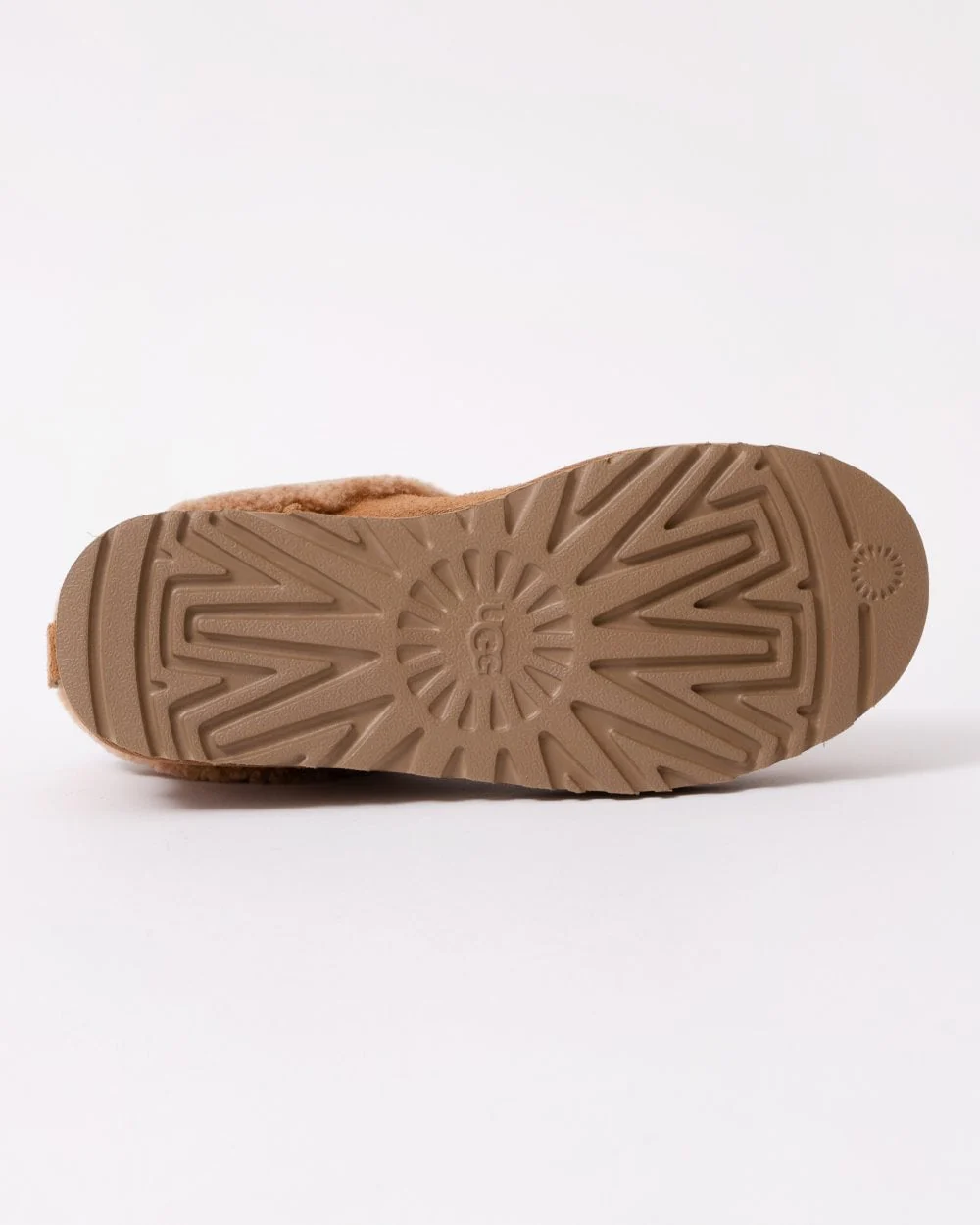 UGG Womens Classic Ultra Mini Maxi Curly Boots - Chestnut - Image 4