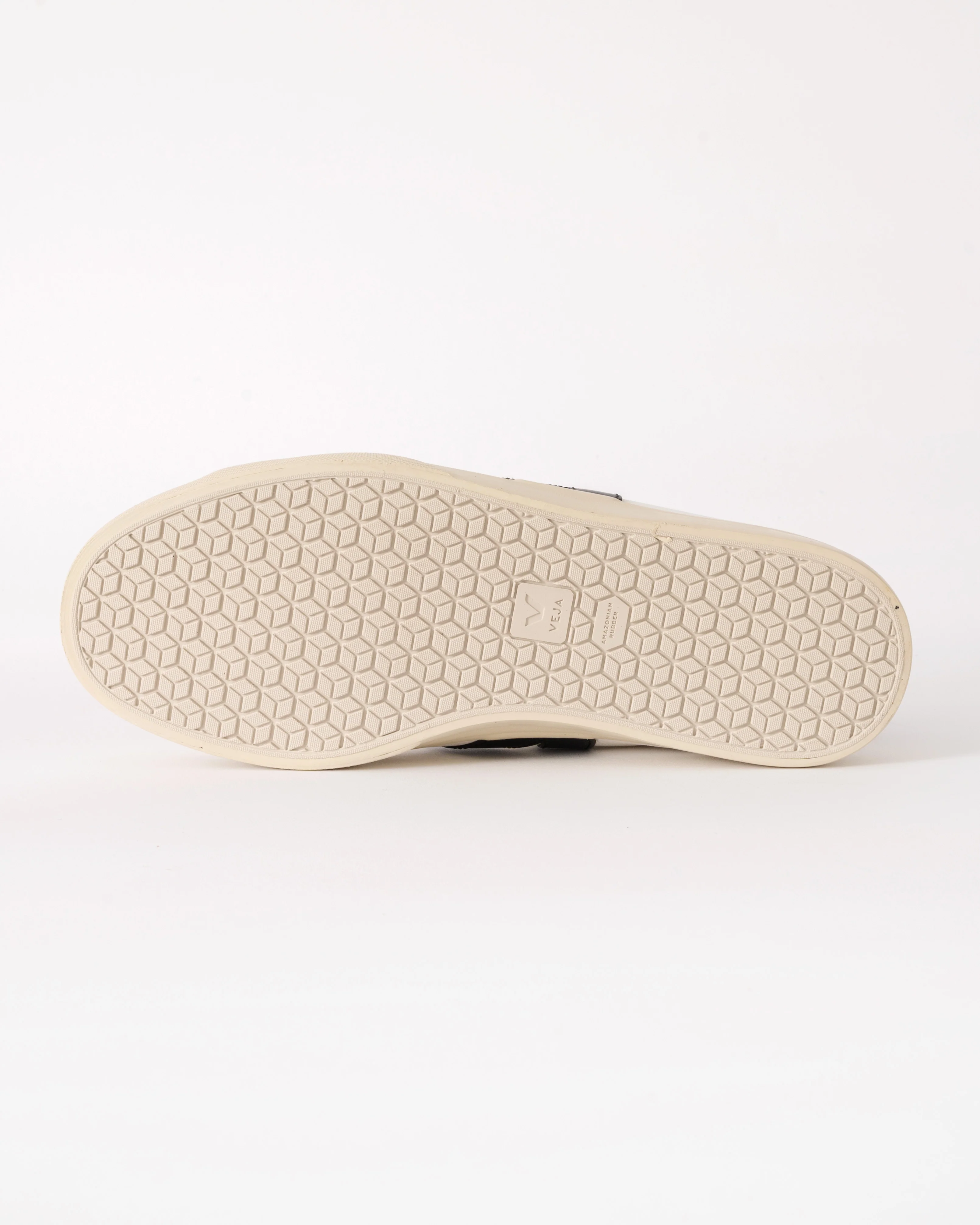 VEJA Campo Leather Womens Trainers - Extra White/Black - Image 4