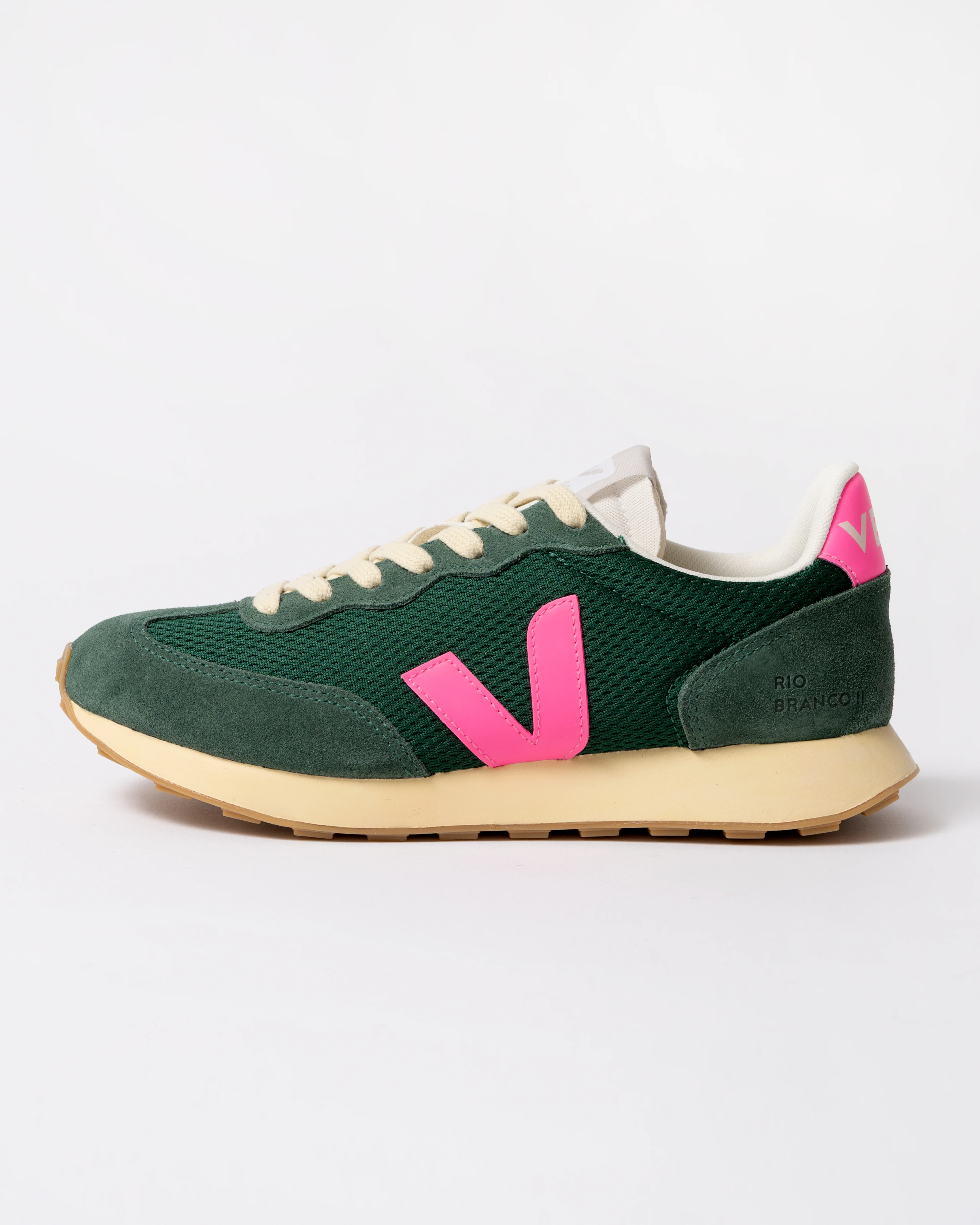 VEJA Rio Branco II Alveomesh Womens Trainers - Poker/Sari - Image 2