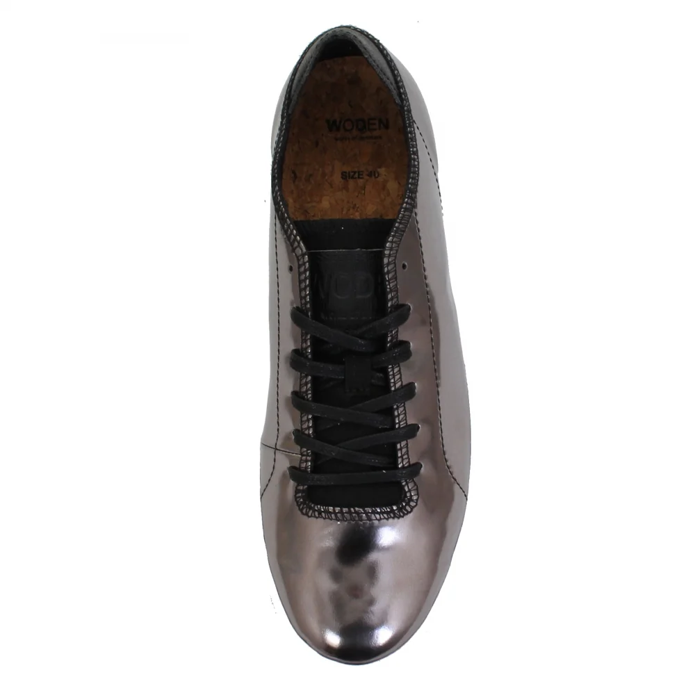 Woden Jane Metallic Womens Sneakers - Image 4