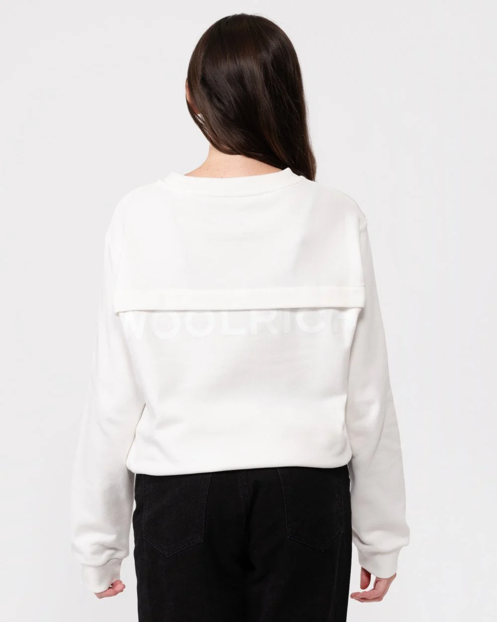 Woolrich Fleece Womens Crew Neck - Image 3