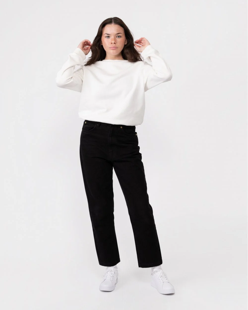 Woolrich Fleece Womens Crew Neck - Image 4